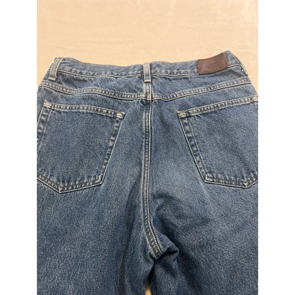 Vintage LL Bean Mens 33x32  Natural Fit Straight Flannel Lined Denim Jeans